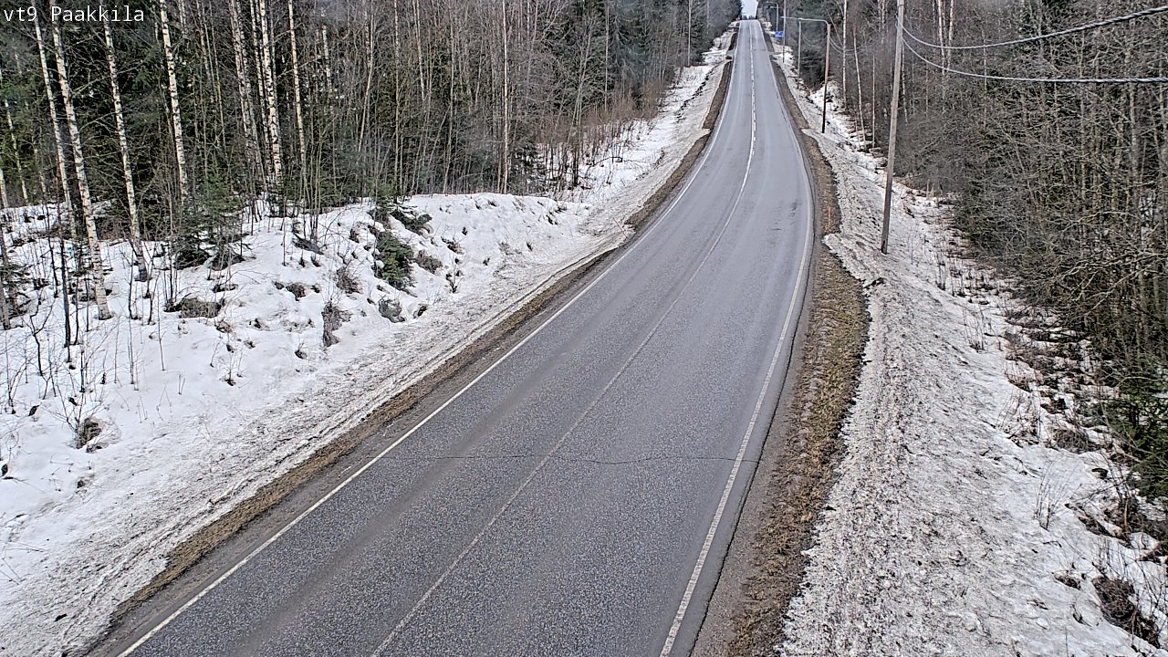 Kelikamerat Kuva Tie 9 Tuusniemi, Paakkila, Tuusniemi, Pohjois-Savo