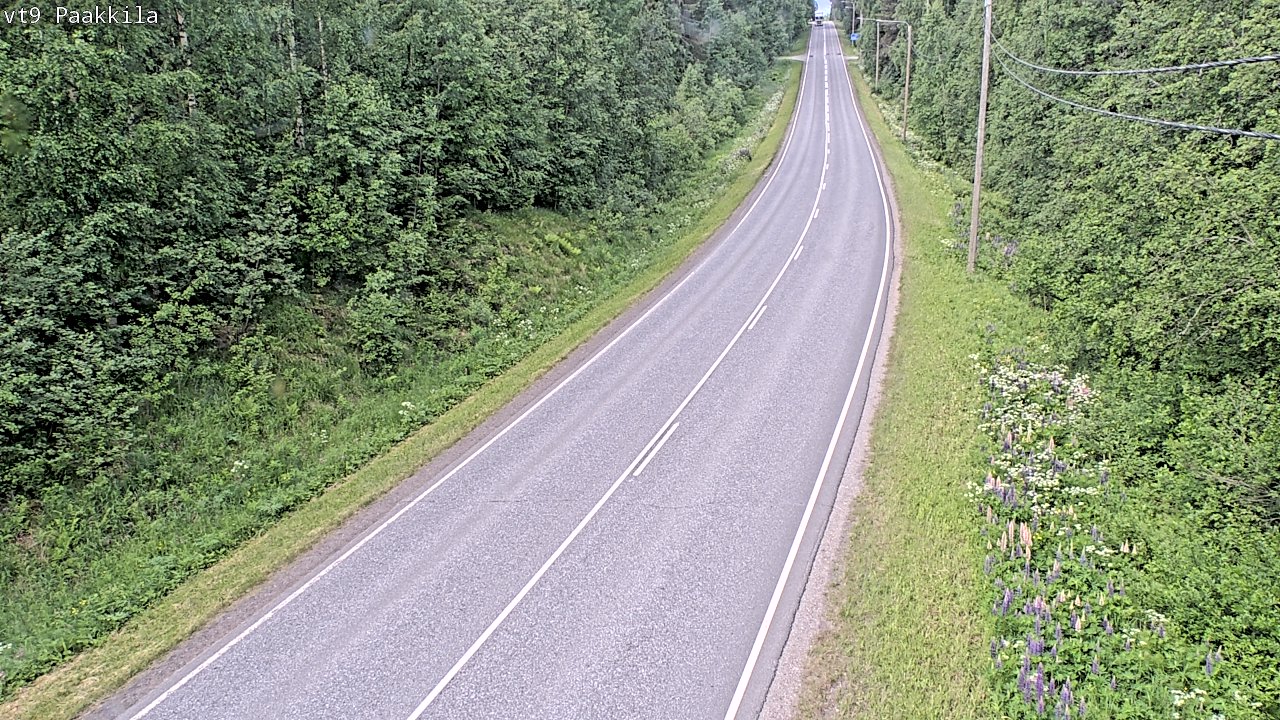 Weather Camera Image Road 9 Tuusniemi, Paakkila, Tuusniemi, Pohjois-Savo