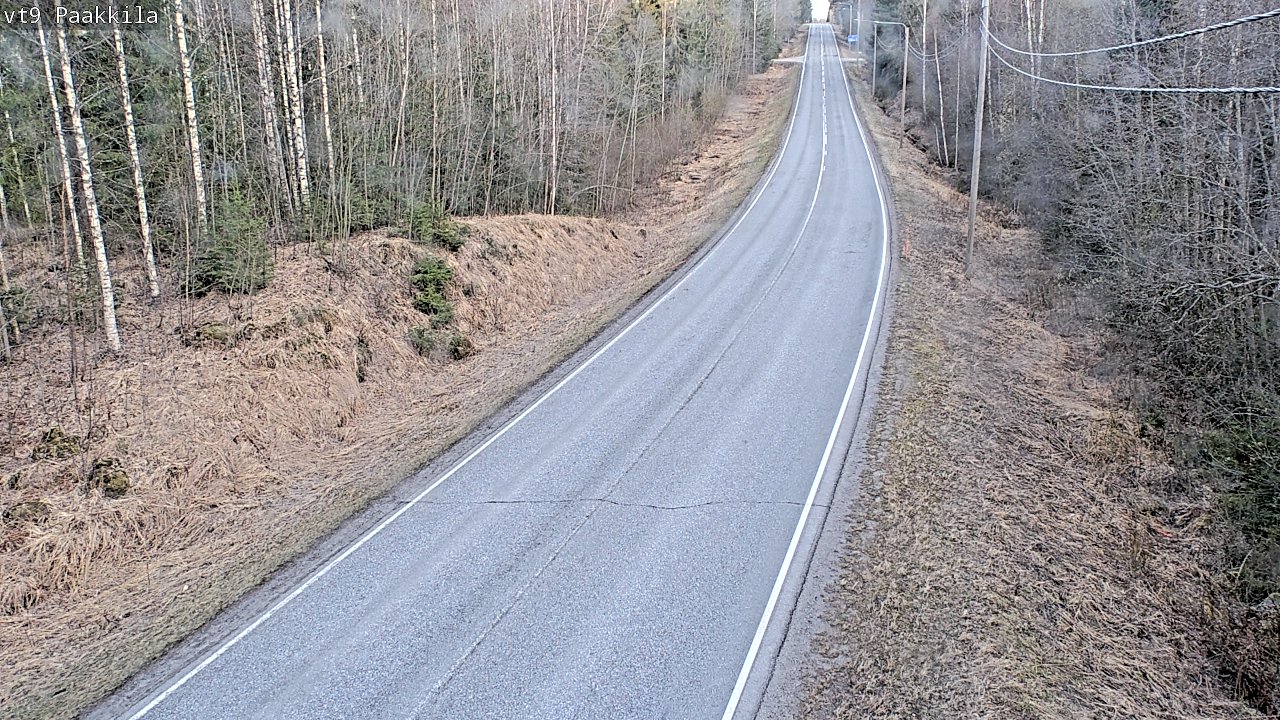 Weather Camera Image Road 9 Tuusniemi, Paakkila, Tuusniemi, Pohjois-Savo