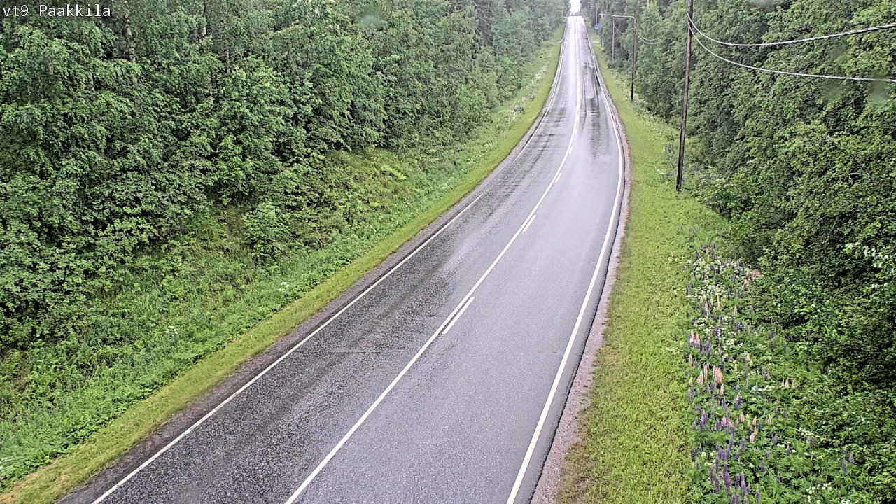 Weather Camera Image Road 9 Tuusniemi, Paakkila, Tuusniemi, Pohjois-Savo
