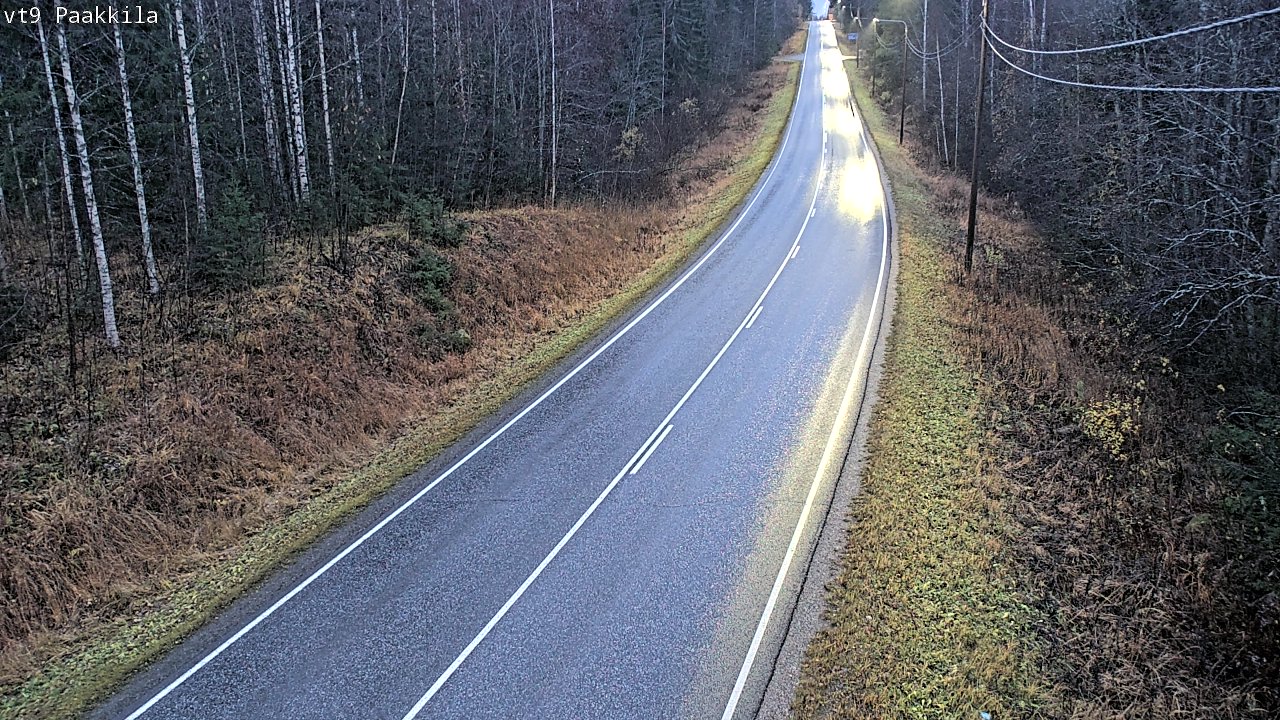 Kelikamerat Kuva Tie 9 Tuusniemi, Paakkila, Tuusniemi, Pohjois-Savo