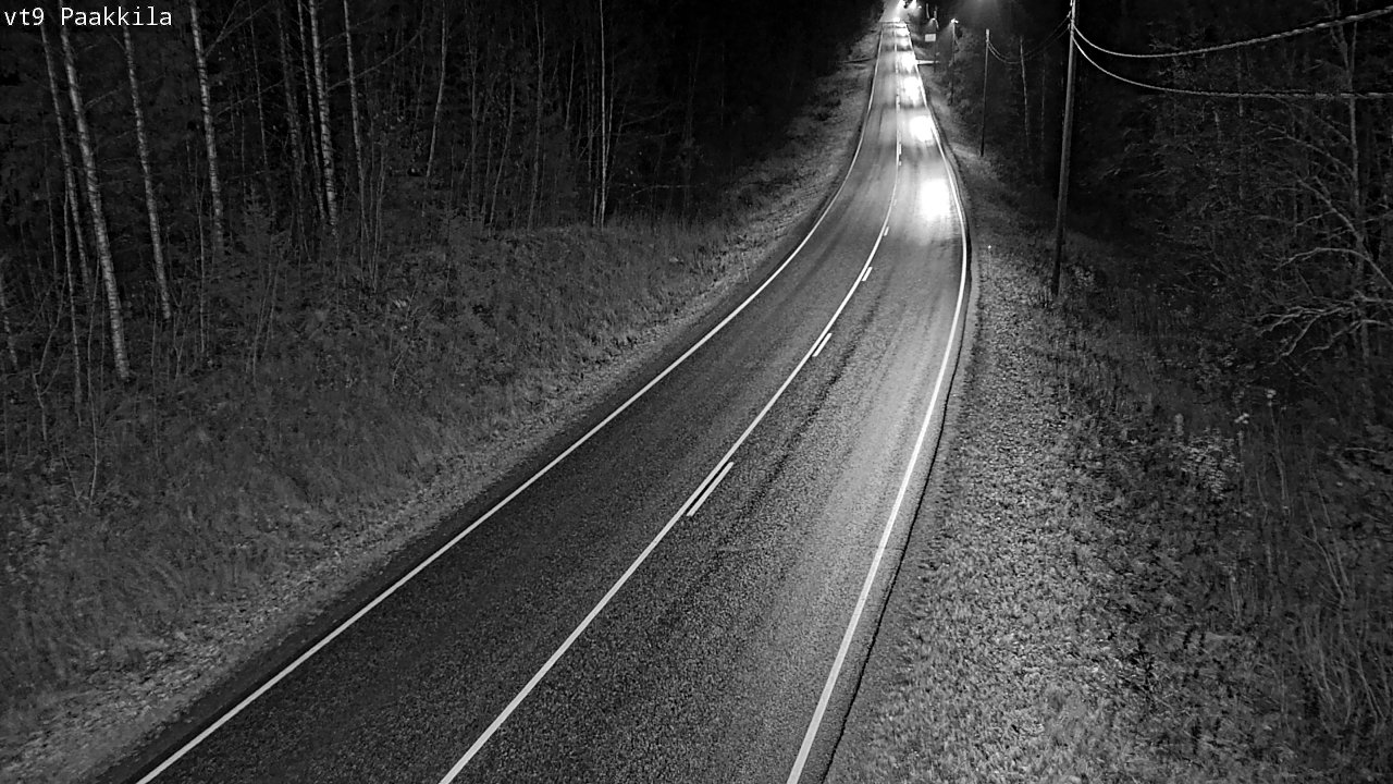 Kelikamerat Kuva Tie 9 Tuusniemi, Paakkila, Tuusniemi, Pohjois-Savo