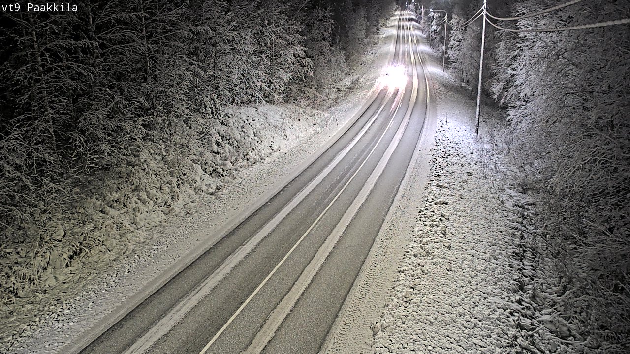 Kelikamerat Kuva Tie 9 Tuusniemi, Paakkila, Tuusniemi, Pohjois-Savo