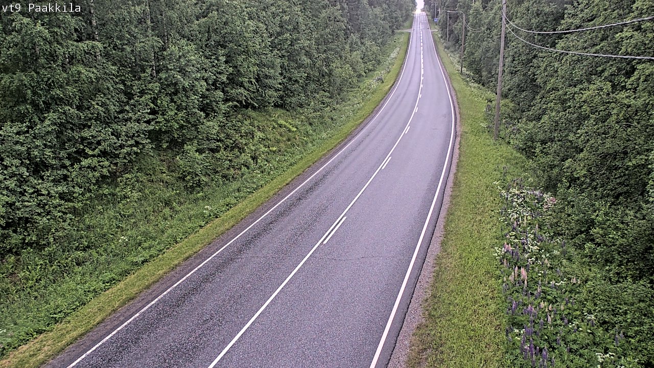 Weather Camera Image Road 9 Tuusniemi, Paakkila, Tuusniemi, Pohjois-Savo