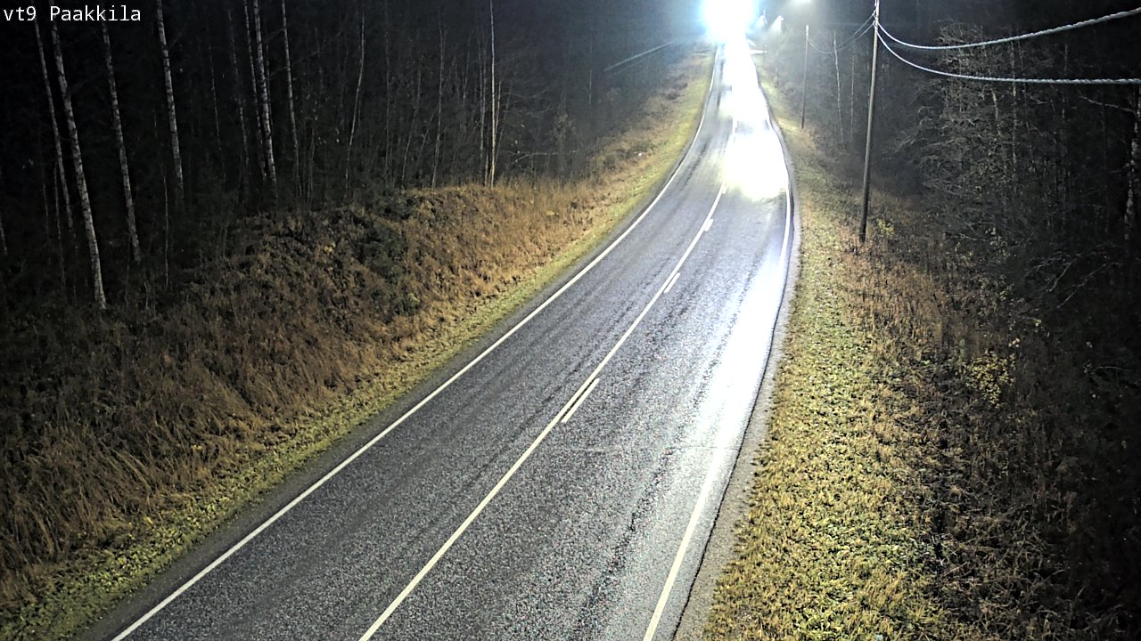 Kelikamerat Kuva Tie 9 Tuusniemi, Paakkila, Tuusniemi, Pohjois-Savo