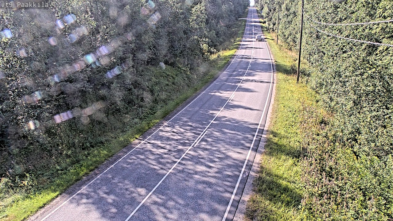 Weather Camera Image Väg 9 Tuusniemi, Paakkila, Tuusniemi, Pohjois-Savo