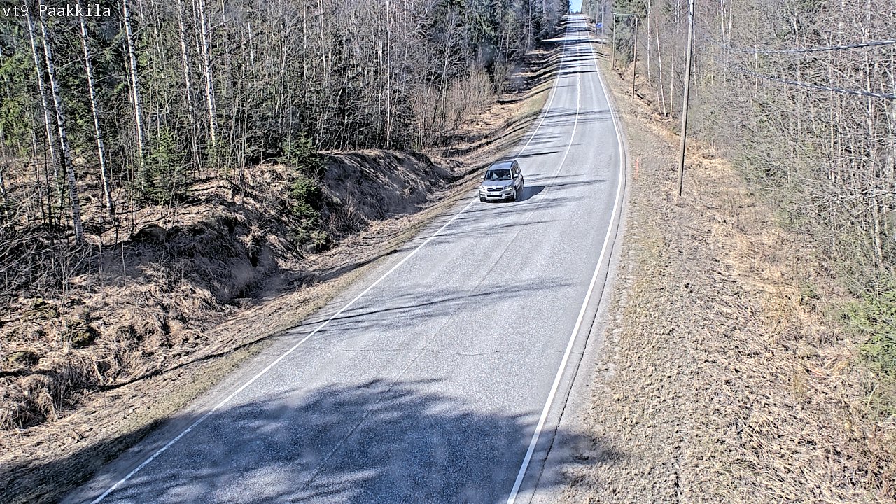 Weather Camera Image Road 9 Tuusniemi, Paakkila, Tuusniemi, Pohjois-Savo