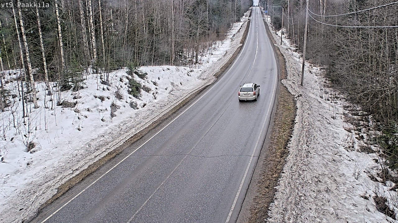 Kelikamerat Kuva Tie 9 Tuusniemi, Paakkila, Tuusniemi, Pohjois-Savo