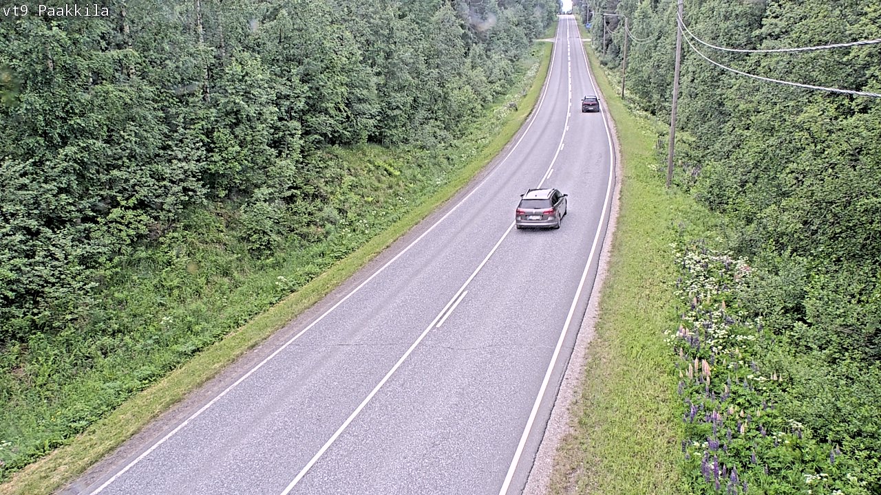 Weather Camera Image Road 9 Tuusniemi, Paakkila, Tuusniemi, Pohjois-Savo