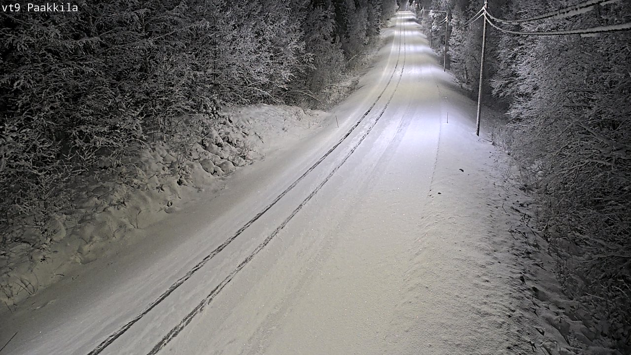 Kelikamerat Kuva Tie 9 Tuusniemi, Paakkila, Tuusniemi, Pohjois-Savo