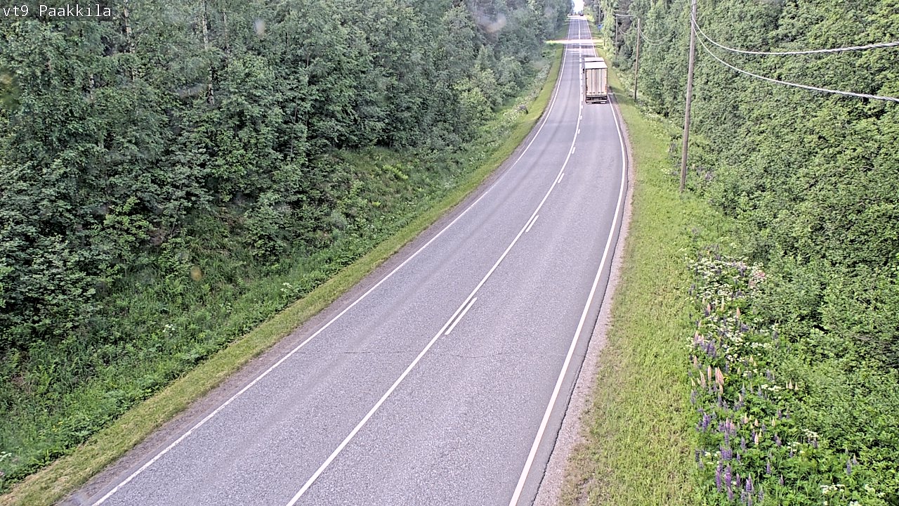 Weather Camera Image Road 9 Tuusniemi, Paakkila, Tuusniemi, Pohjois-Savo