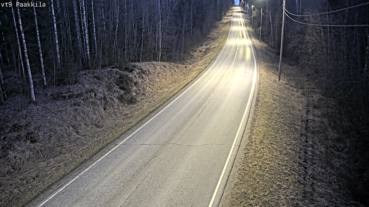 Kelikamerat Kuva Tie 9 Tuusniemi, Paakkila, Tuusniemi, Pohjois-Savo