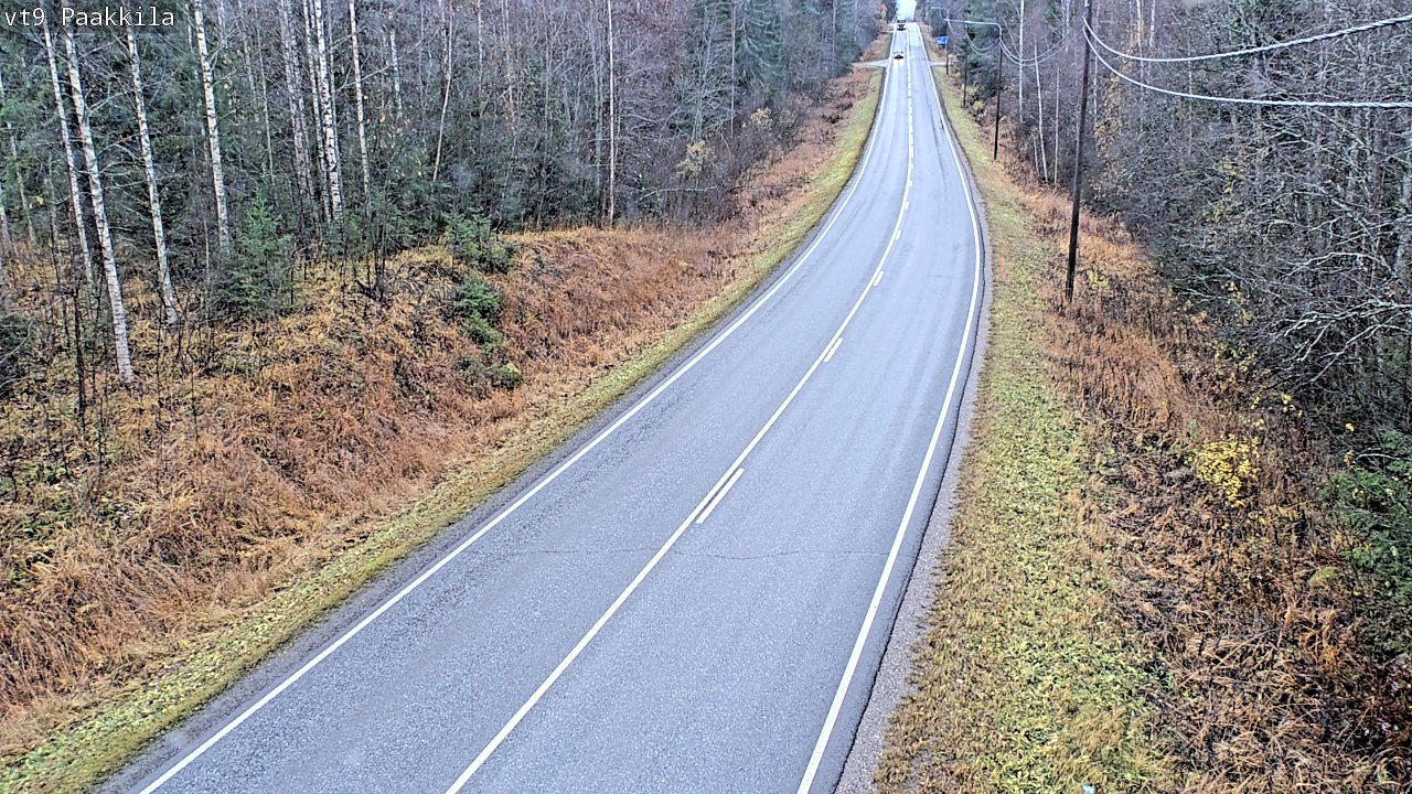 Kelikamerat Kuva Tie 9 Tuusniemi, Paakkila, Tuusniemi, Pohjois-Savo