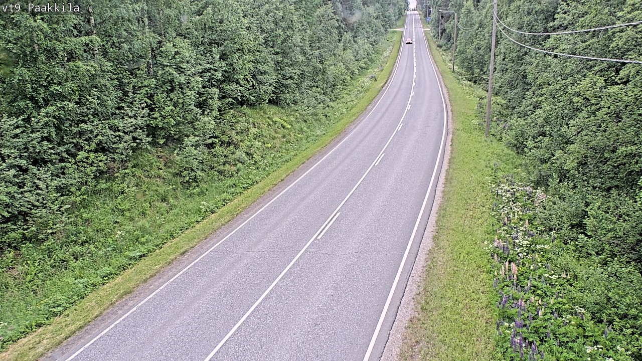 Weather Camera Image Road 9 Tuusniemi, Paakkila, Tuusniemi, Pohjois-Savo