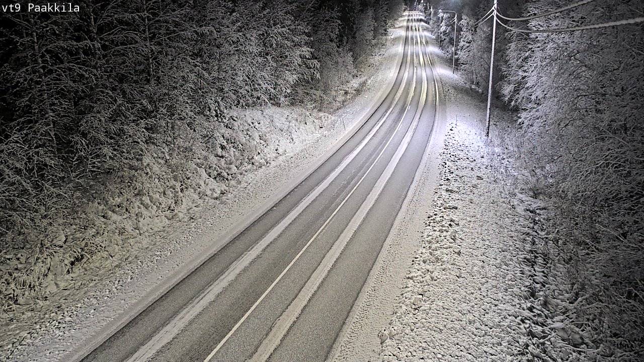 Kelikamerat Kuva Tie 9 Tuusniemi, Paakkila, Tuusniemi, Pohjois-Savo
