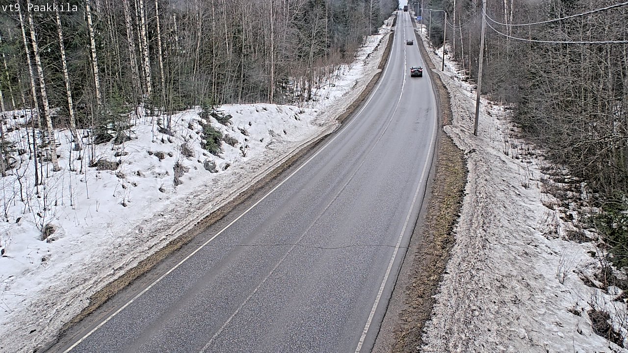 Kelikamerat Kuva Tie 9 Tuusniemi, Paakkila, Tuusniemi, Pohjois-Savo