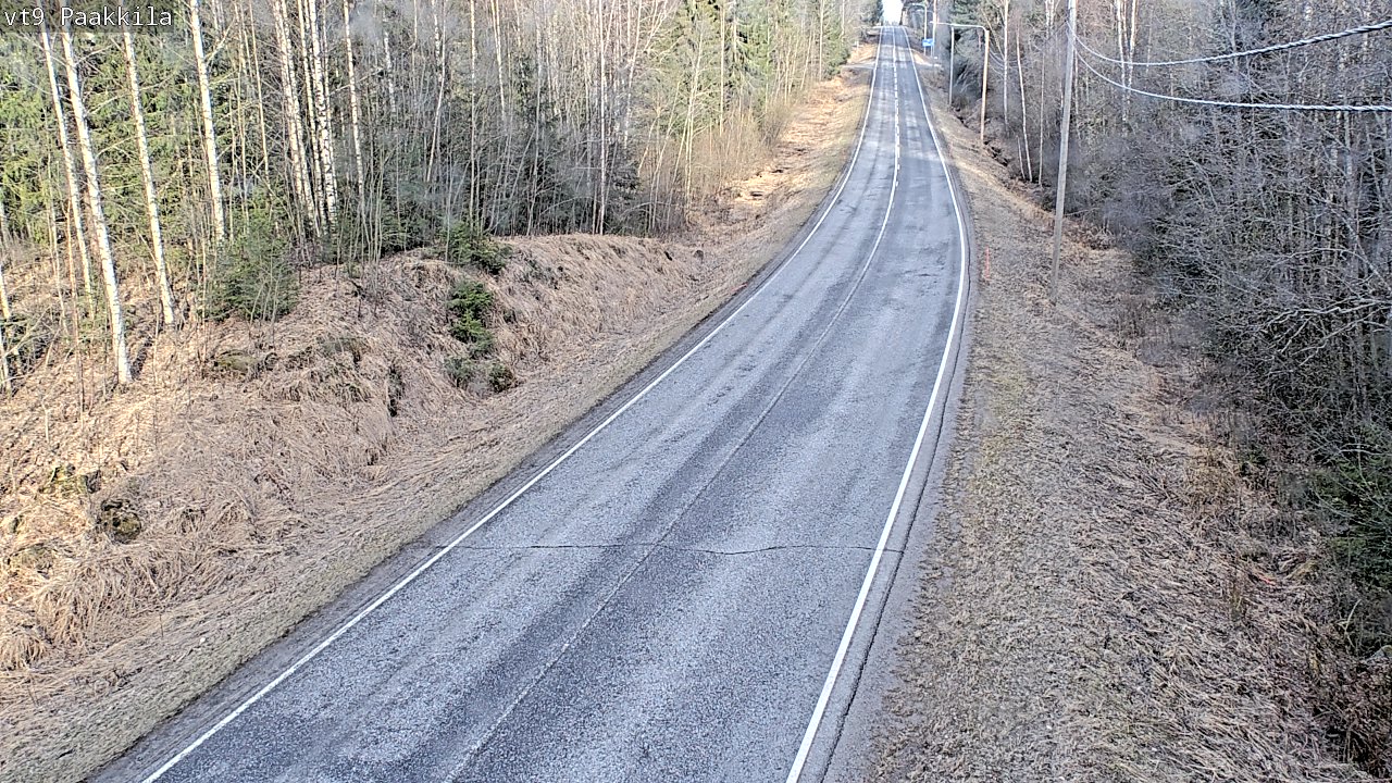 Weather Camera Image Väg 9 Tuusniemi, Paakkila, Tuusniemi, Pohjois-Savo