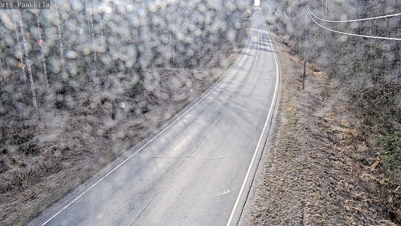 Weather Camera Image Väg 9 Tuusniemi, Paakkila, Tuusniemi, Pohjois-Savo