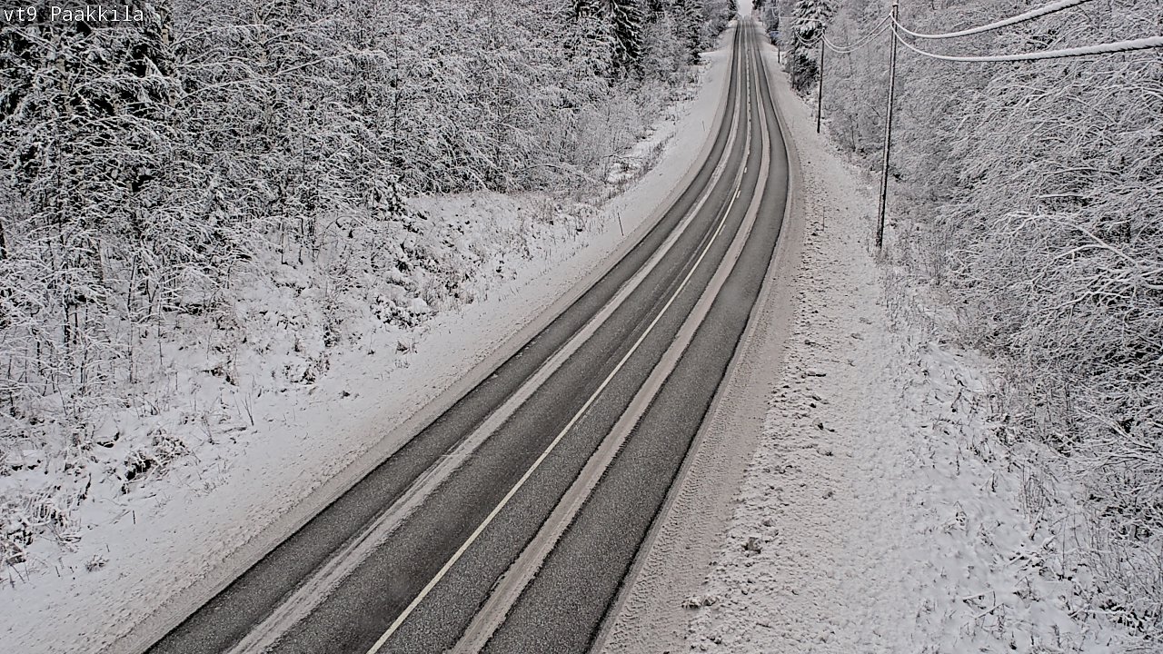 Kelikamerat Kuva Tie 9 Tuusniemi, Paakkila, Tuusniemi, Pohjois-Savo