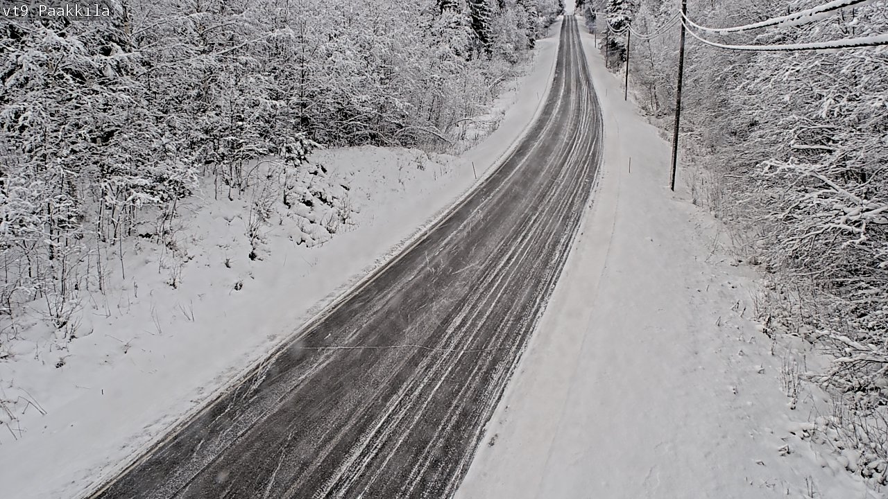 Weather Camera Image Road 9 Tuusniemi, Paakkila, Tuusniemi, Pohjois-Savo