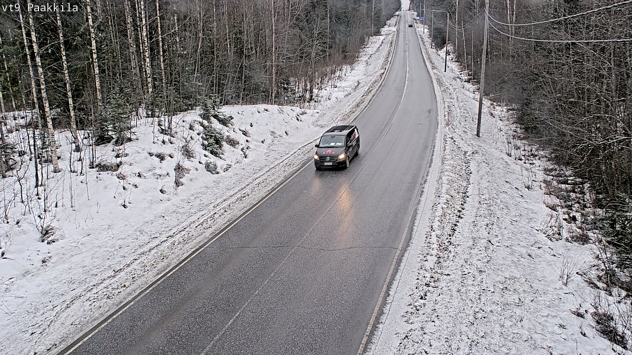 Kelikamerat Kuva Tie 9 Tuusniemi, Paakkila, Tuusniemi, Pohjois-Savo