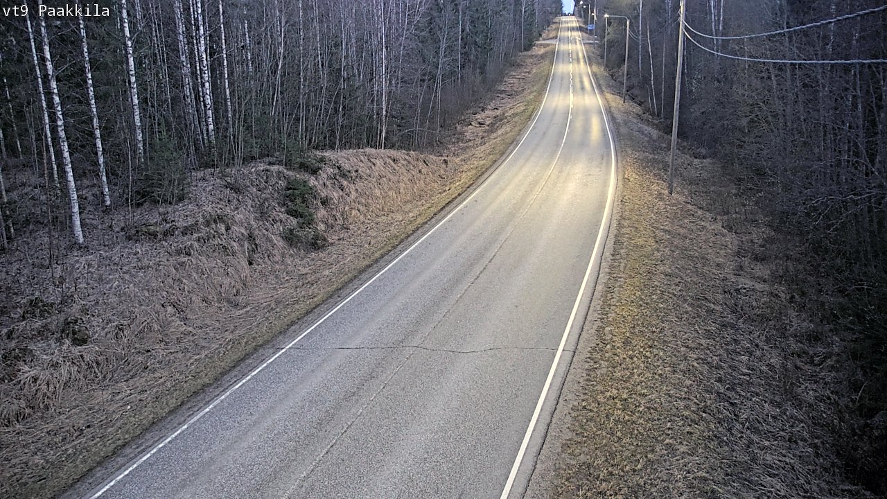 Kelikamerat Kuva Tie 9 Tuusniemi, Paakkila, Tuusniemi, Pohjois-Savo