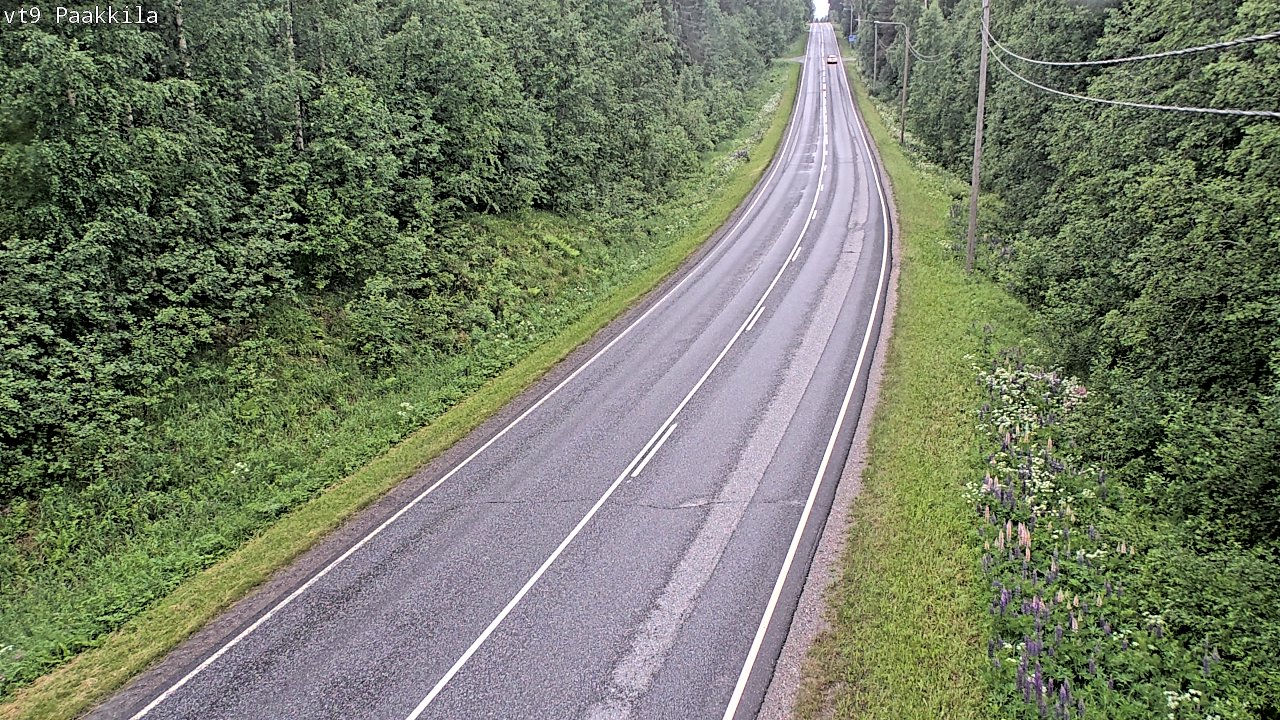 Weather Camera Image Road 9 Tuusniemi, Paakkila, Tuusniemi, Pohjois-Savo