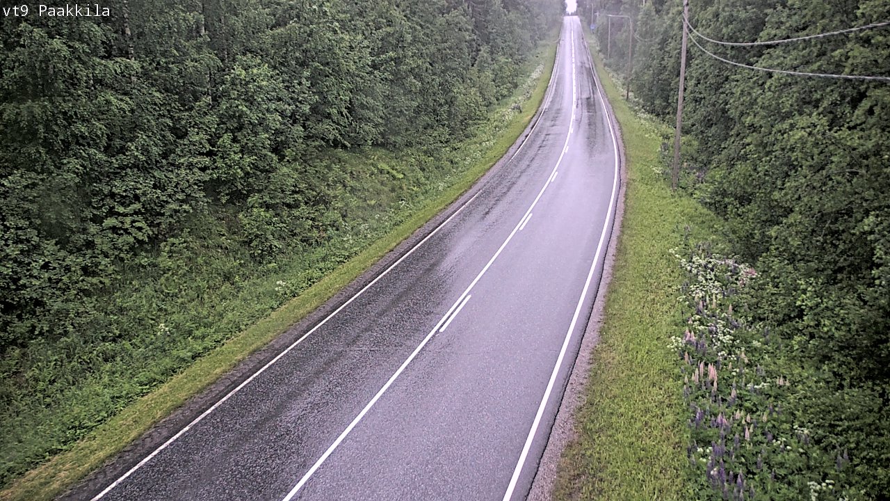 Weather Camera Image Road 9 Tuusniemi, Paakkila, Tuusniemi, Pohjois-Savo