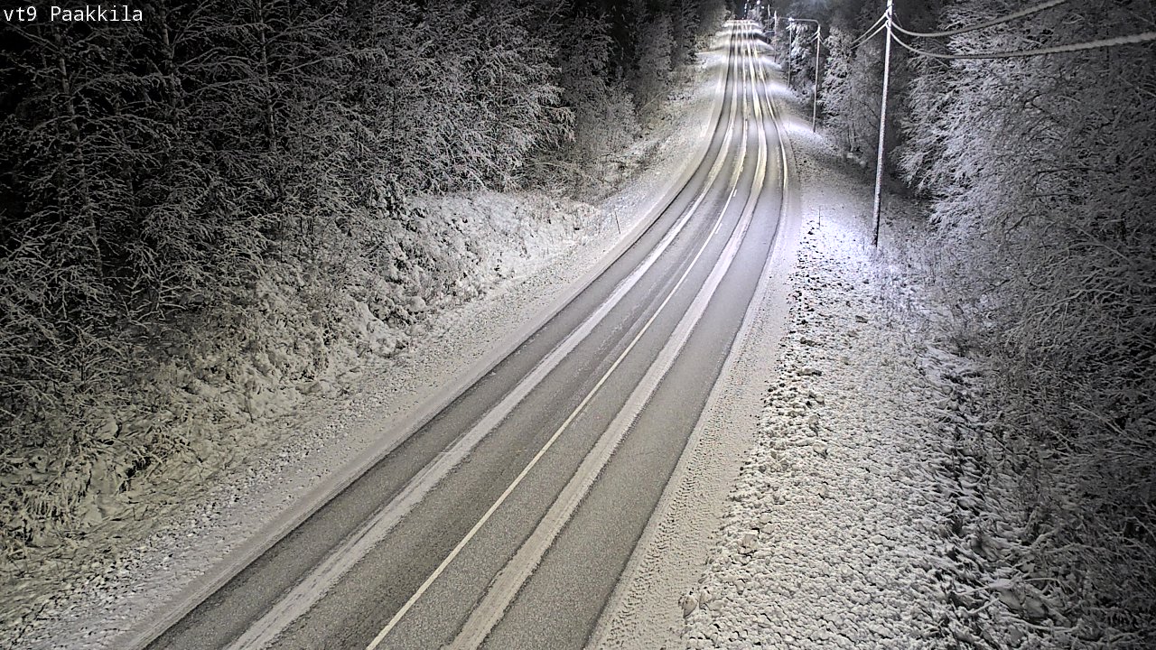Kelikamerat Kuva Tie 9 Tuusniemi, Paakkila, Tuusniemi, Pohjois-Savo