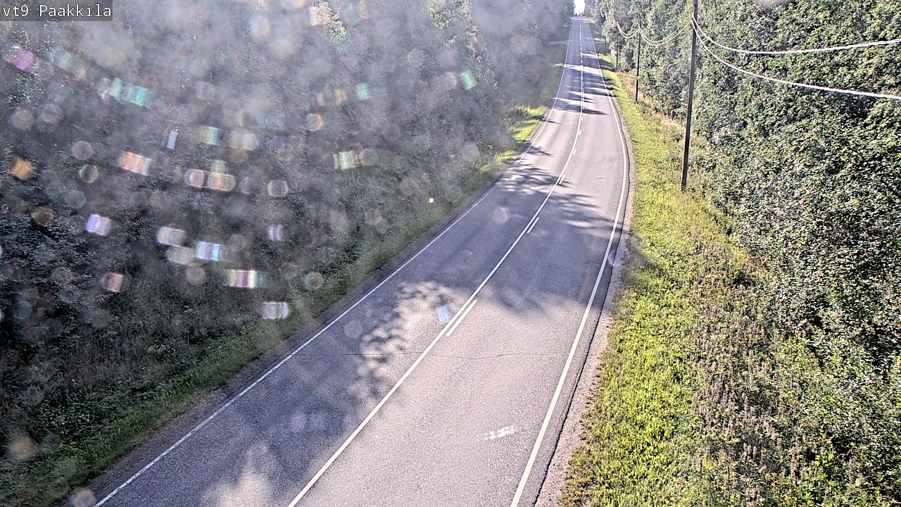 Weather Camera Image Väg 9 Tuusniemi, Paakkila, Tuusniemi, Pohjois-Savo
