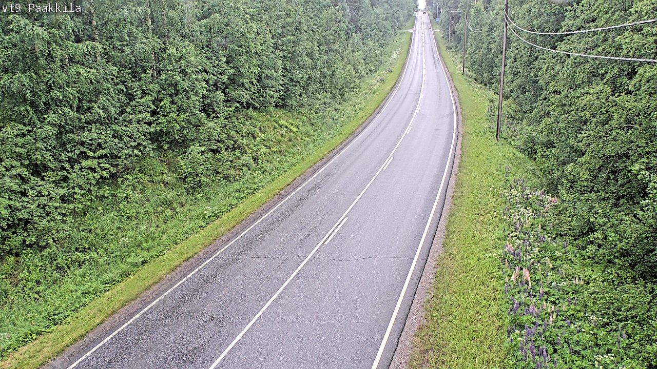Weather Camera Image Väg 9 Tuusniemi, Paakkila, Tuusniemi, Pohjois-Savo