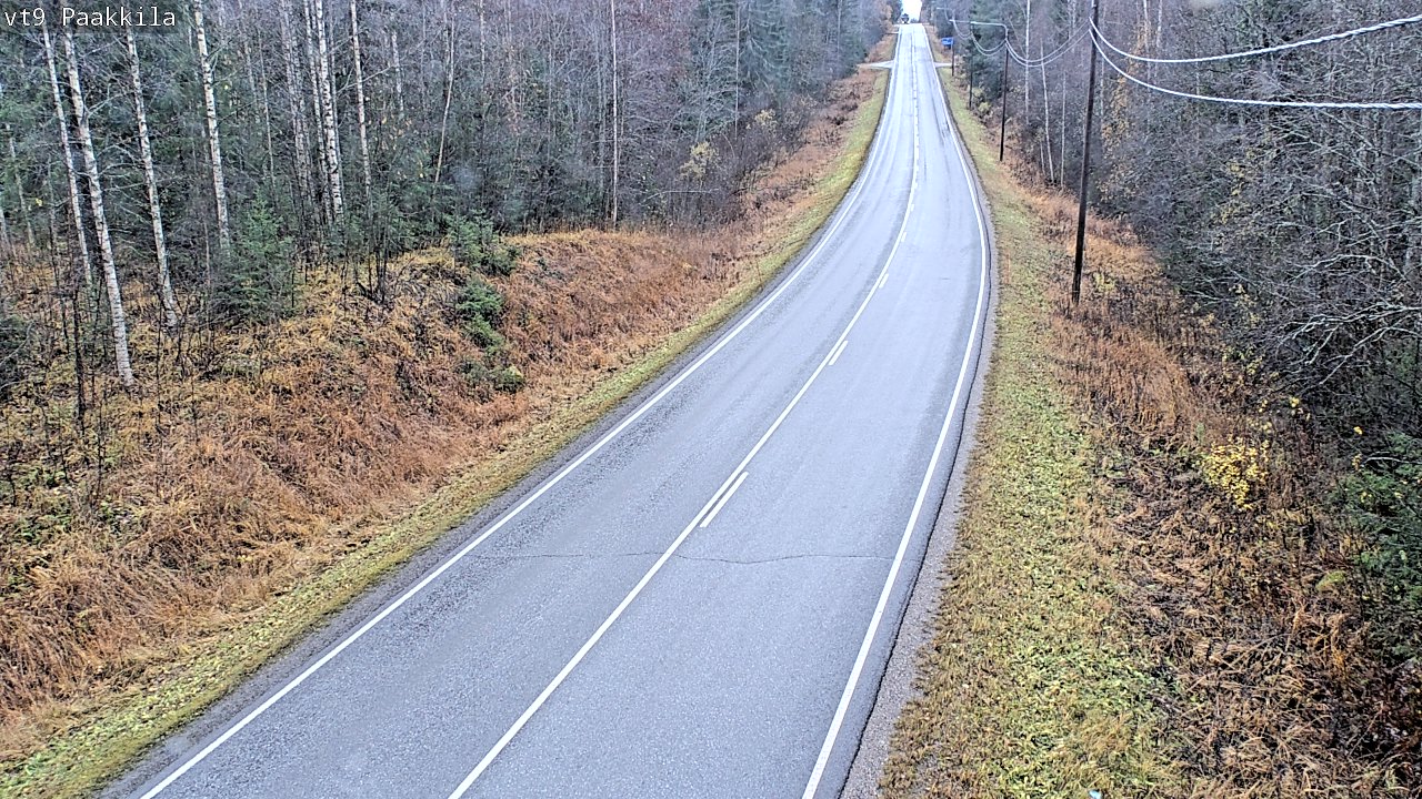 Kelikamerat Kuva Tie 9 Tuusniemi, Paakkila, Tuusniemi, Pohjois-Savo