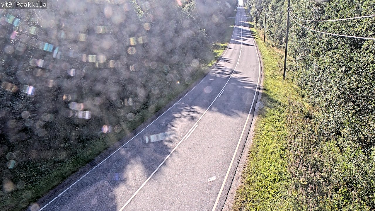 Weather Camera Image Väg 9 Tuusniemi, Paakkila, Tuusniemi, Pohjois-Savo