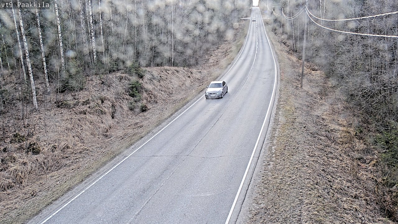 Weather Camera Image Väg 9 Tuusniemi, Paakkila, Tuusniemi, Pohjois-Savo