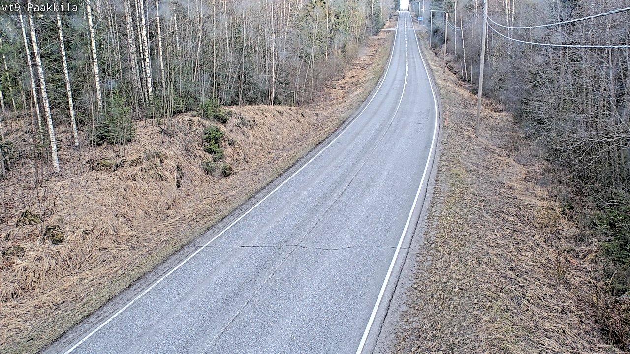 Weather Camera Image Road 9 Tuusniemi, Paakkila, Tuusniemi, Pohjois-Savo