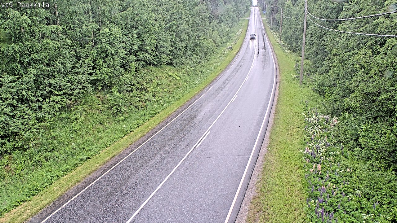 Weather Camera Image Road 9 Tuusniemi, Paakkila, Tuusniemi, Pohjois-Savo
