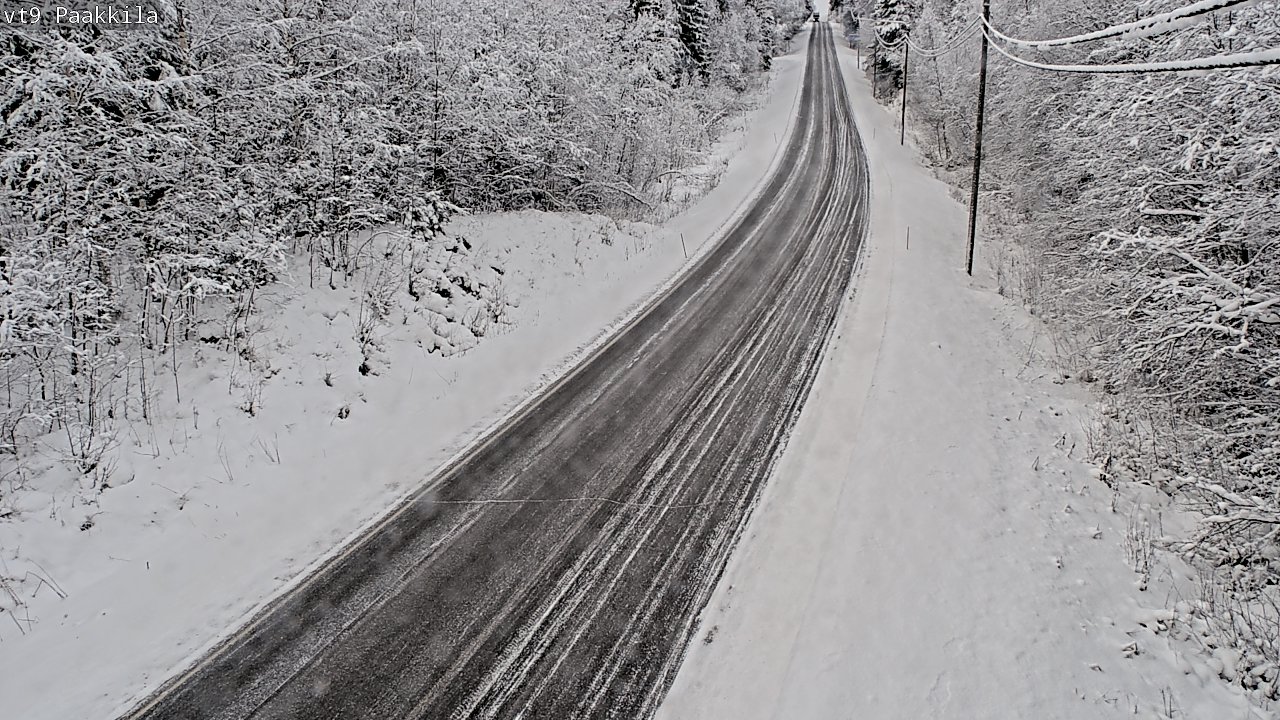 Weather Camera Image Road 9 Tuusniemi, Paakkila, Tuusniemi, Pohjois-Savo