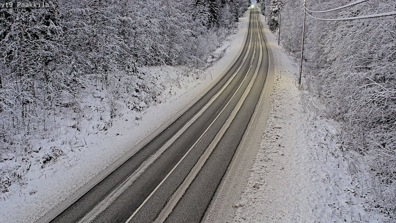 Kelikamerat Kuva Tie 9 Tuusniemi, Paakkila, Tuusniemi, Pohjois-Savo