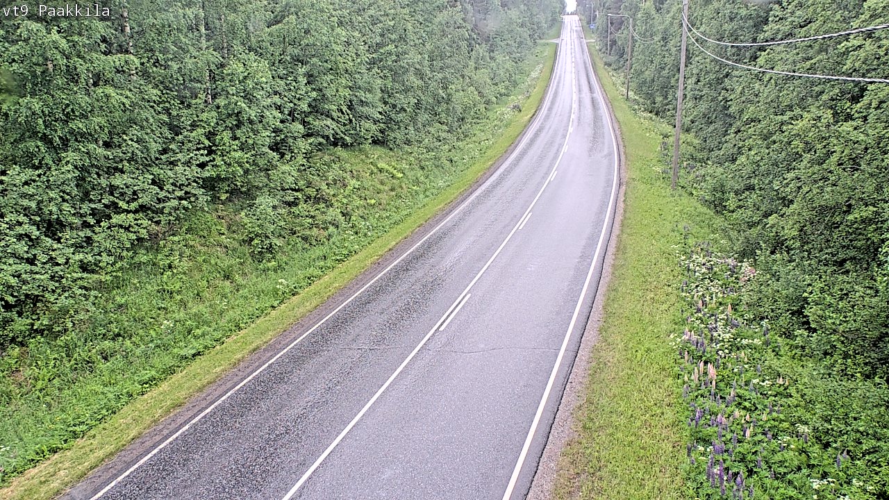 Weather Camera Image Road 9 Tuusniemi, Paakkila, Tuusniemi, Pohjois-Savo