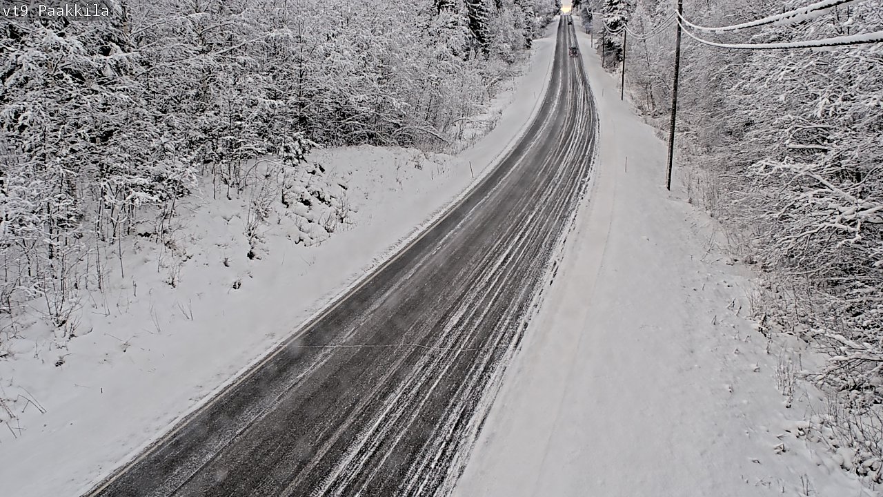 Weather Camera Image Road 9 Tuusniemi, Paakkila, Tuusniemi, Pohjois-Savo