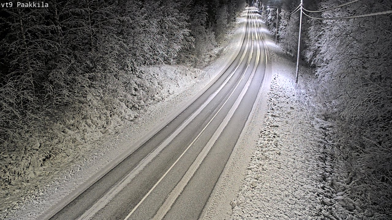 Kelikamerat Kuva Tie 9 Tuusniemi, Paakkila, Tuusniemi, Pohjois-Savo