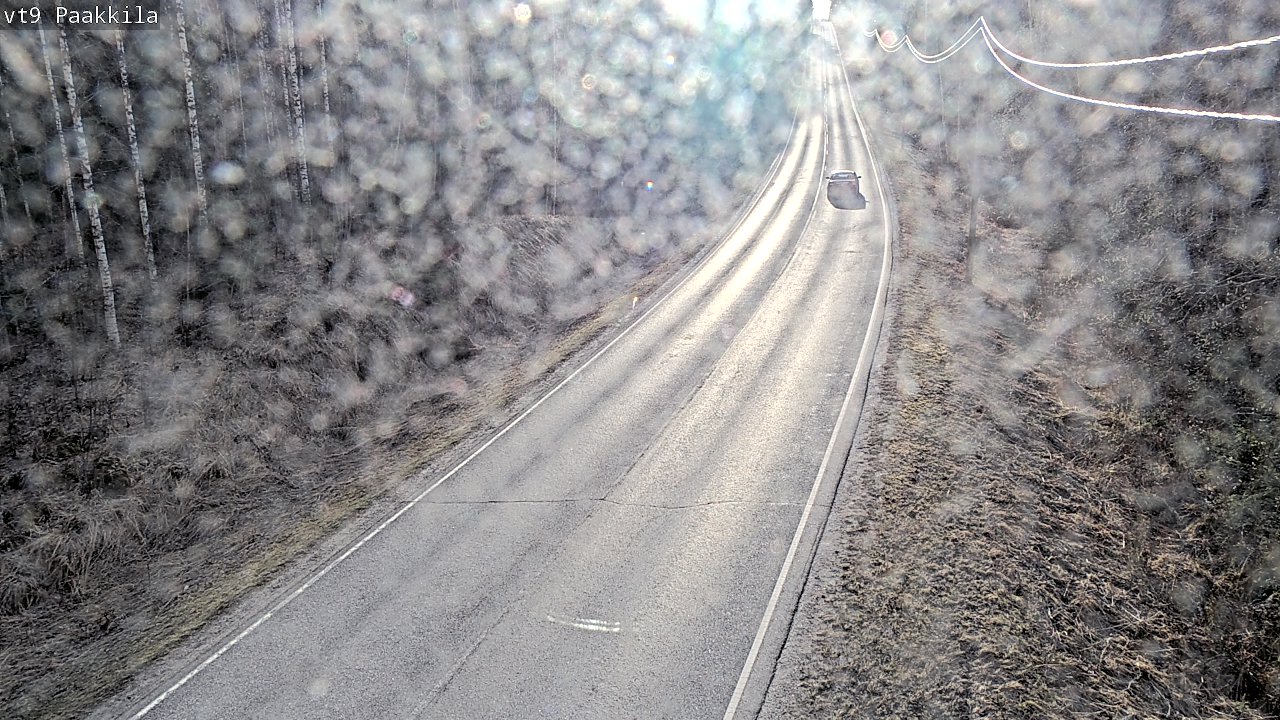 Weather Camera Image Väg 9 Tuusniemi, Paakkila, Tuusniemi, Pohjois-Savo