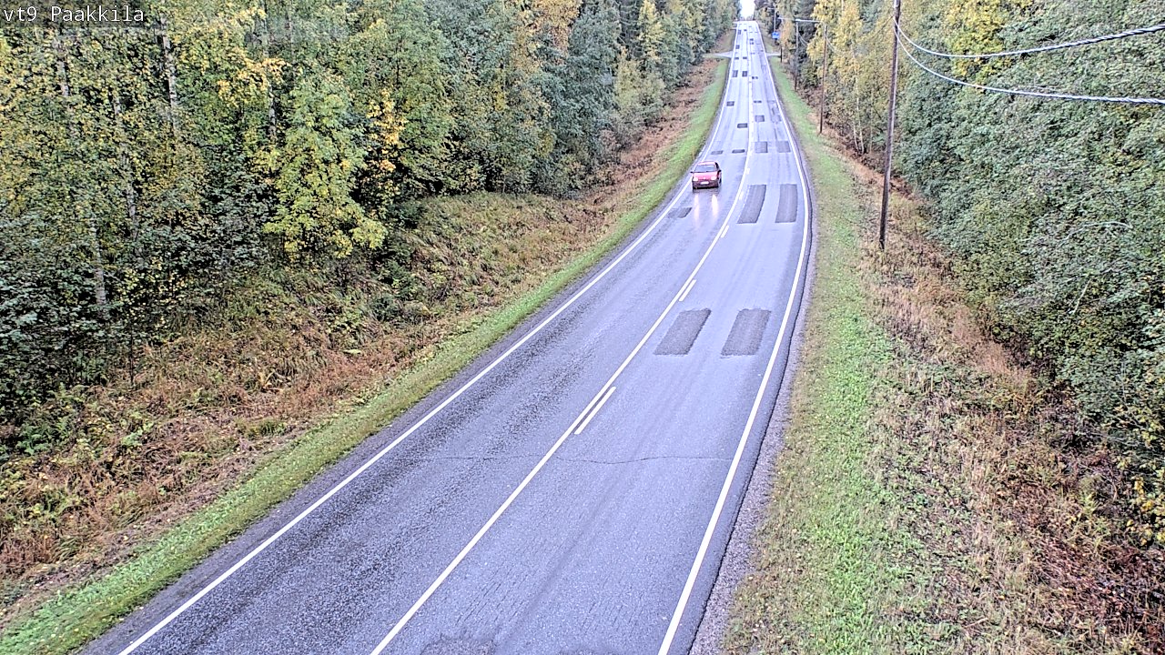 Kelikamerat Kuva Tie 9 Tuusniemi, Paakkila, Tuusniemi, Pohjois-Savo
