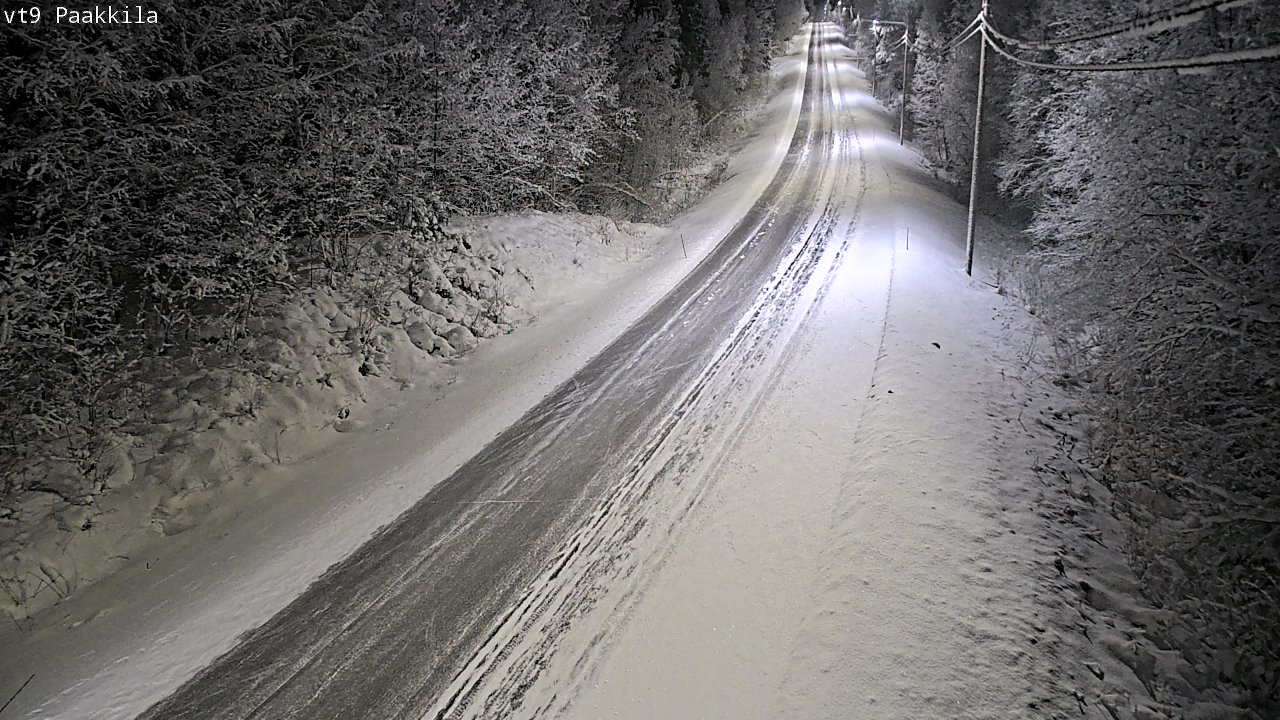Kelikamerat Kuva Tie 9 Tuusniemi, Paakkila, Tuusniemi, Pohjois-Savo