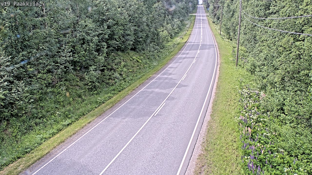 Weather Camera Image Road 9 Tuusniemi, Paakkila, Tuusniemi, Pohjois-Savo