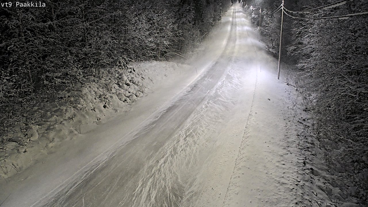 Kelikamerat Kuva Tie 9 Tuusniemi, Paakkila, Tuusniemi, Pohjois-Savo