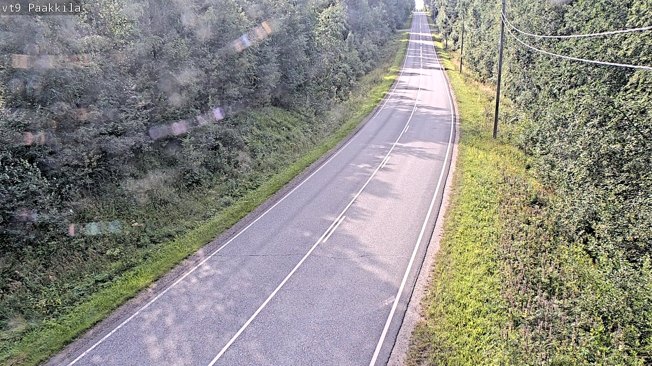 Weather Camera Image Väg 9 Tuusniemi, Paakkila, Tuusniemi, Pohjois-Savo