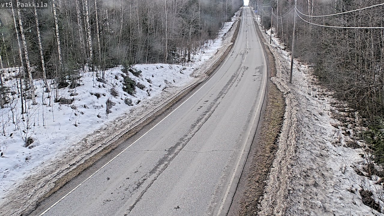 Kelikamerat Kuva Tie 9 Tuusniemi, Paakkila, Tuusniemi, Pohjois-Savo