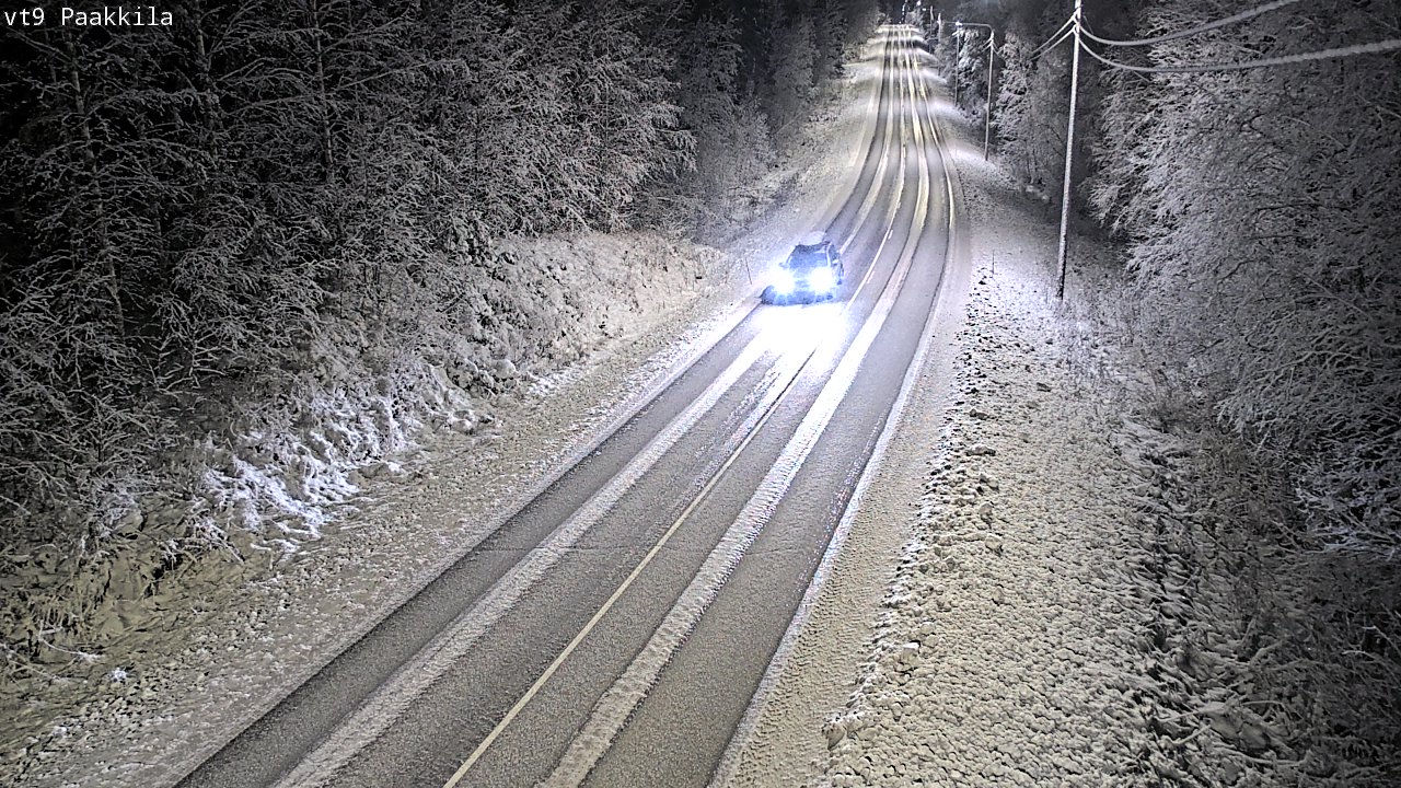 Kelikamerat Kuva Tie 9 Tuusniemi, Paakkila, Tuusniemi, Pohjois-Savo