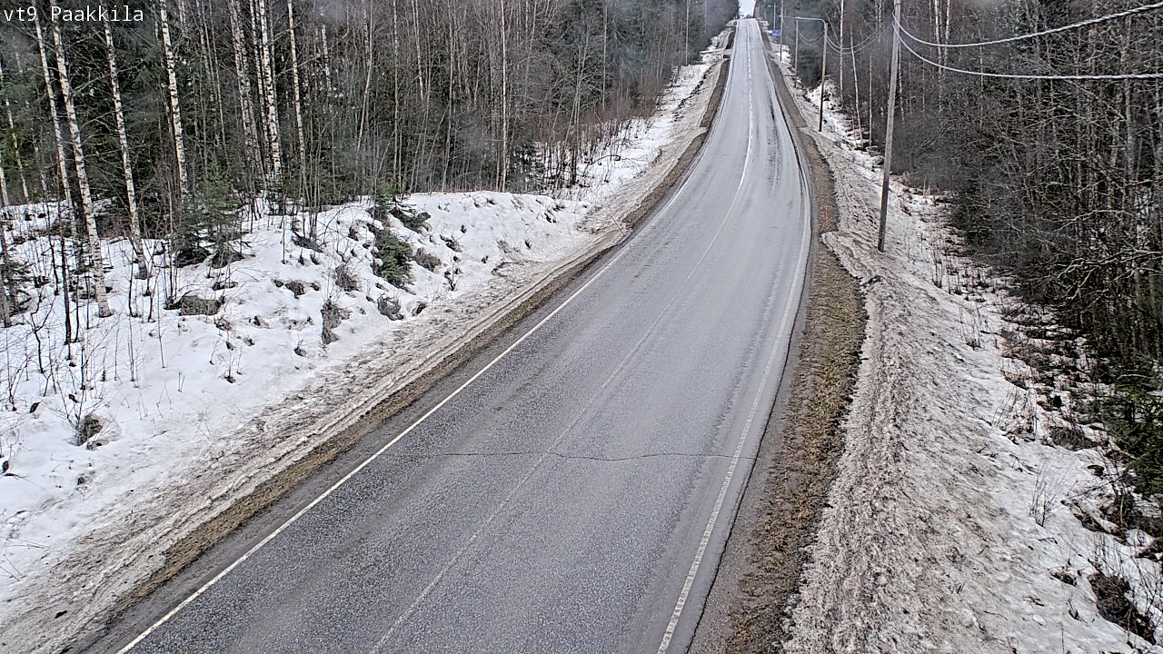 Weather Camera Image Road 9 Tuusniemi, Paakkila, Tuusniemi, Pohjois-Savo